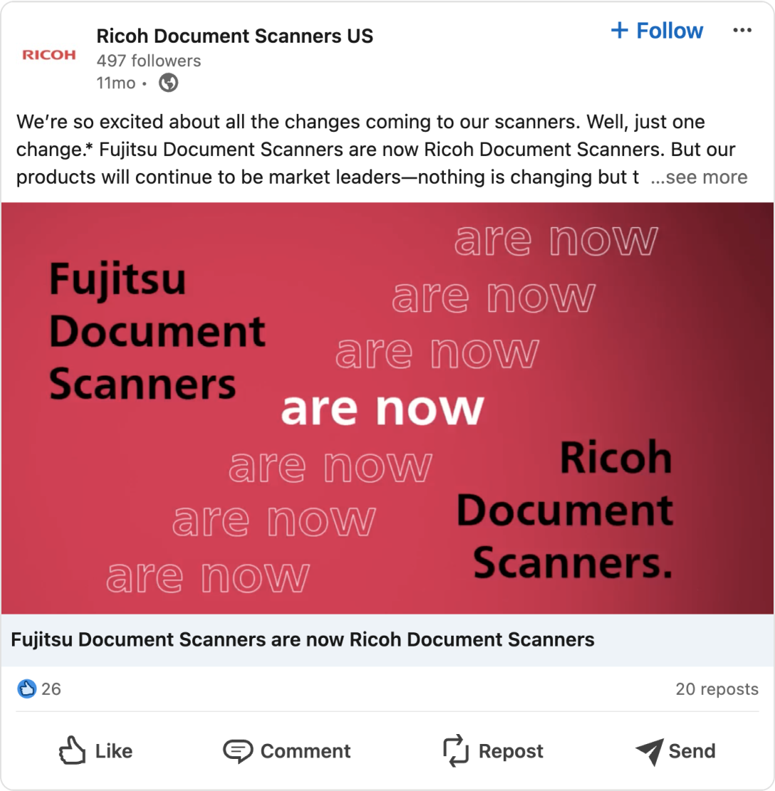 Ricoh Brand Development and Design Case Study Amp Agency